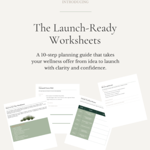 Launch Ready Worksheet